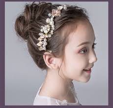 ヘッドドレス 髪飾り ウェディング パール 子供 ハンド花輪 女の子 ヘッドアクセ ガール フォーマル ヘッドアクセサリー ヘアーアクセサリー 披露宴 結婚式 子ども 発表会 髪飾り 髪飾り ヘッドアクセサリー ヘアアクセサリー