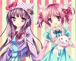 Clean, crisp images of all your favorite anime shows and movies. Best Friend 4ever Pretty Female Lovely Twintails Smile Happy Sweet Cute Hd Wallpaper Peakpx