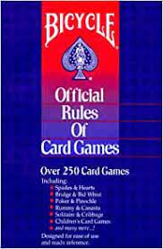 Poker games list and rules. Bicycle Official Rules Of Card Games United States Playing Card Company Kansil Joli Quentin Braunlich Tom 9781889752068 Amazon Com Books