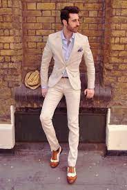 Mens Suit Wedding Linen Slim Fit Tuxedo Groom Wear Dinner Etsy In 2021 Mens Outfits Well Dressed Men Suit Fashion