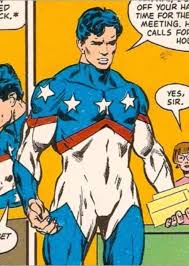 Name: Skyman Secret Identity: Sylvester Pemberton Origin: Sylvester was  born into wealth as the son of investment banker John Pemberton. As a  child, Sylvester demonstrated remarkable intelligence (even taking high  school level