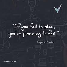 If You Fail To Plan You Plan To Fail Quote If You Fail To Plan You Re Planning To Fail Benjamin Franklin Benjamin Franklin Quotes Failed Quote Inspirational Quotes
