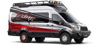 This Ford Raptor Style Transit Van Is The Ultimate Off Road People Mover Ford Transit Ford Transit Camper Transit Custom