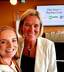 I concur Mandy Hickson was incredible at the The Uspire Partnership live  event! That lady kept us all locked