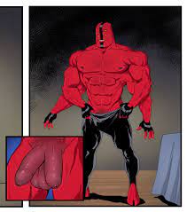 1boy 1male abs alien balls bara ben 10 big balls big muscles  bulge diphallia diphallism fingerless gloves fourarms leggings male male  focus male only multi arm multi eye multi