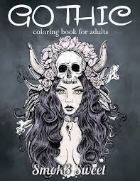 Color on your tablet or computer, or print, color, and craft. Amazon Com Gothic Coloring Book For Adult Dia De Los Muertos Coloring Book Featuring Sugar Skull Coloring Page Fantasy Coloring Sexy Gothic Fashion 9781692664206 Smok3 Sweet Books
