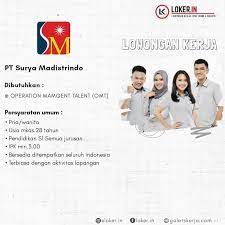 Gudang garam tbk (gg) yang bergerak di bidang penjualan dan pemasaran. Loker In Lowongan Kerja Pt Surya Madistrindo Dibutuhkan Facebook