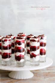 Chocolate mousse and brownie shot glass dessert Shot Glass Desserts For People Who Like To Snack