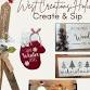 Holiday Create & Sip (@Peaceful Grounds) event image