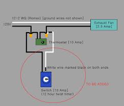Improve your home's heating efficiency and save money by installing a new programmable thermostat. Would This Be The Correct Way To Add A Timer Switch To An Existing Fan With Thermostat Home Improvement Stack Exchange