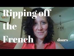 With the screen protector's adhesive softened, all you need to do next is. 1 How To Remove The Plastic Grid Or Mullion From French Doors Youtube Plastic Grid Old French Doors French Doors