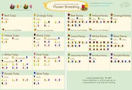 For Anyone Wondering What To Cross Pollinate To Get A Certain Flower Animalcrossing