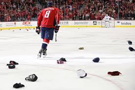 Assist in displaying enthusiasm for the new york rangers with this third jersey hat. Caps Vs Sharks Recap Ovechkin S Hat Trick Not Enough San Jose Drowns Washington 7 6 In Ot Japers Rink
