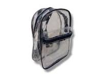 Mochila Cristal Transparente Atacado Revenda Kit10Peças