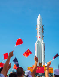 Watch china launch their mars mission tianwen 1 live onboard thier long march 5b rocket. Rocket For Mission To Mars On Launchpad Chinadaily Com Cn
