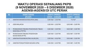 Penolong pegawai pendaftaran kp29 3. Utc Perak Jpn