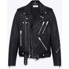 Saint Laurent Multi Zip Motorcycle Jacket In Black Leather Jackets Men Fashion Leather Jacket Leather Jacket Men