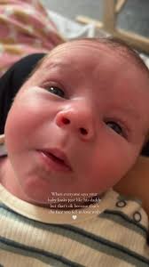 Daddy’s Look-Alike Newborn Baby