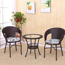 Cane Chair Tea Table Three Sets Of Living Room Chair Combination Recreational Balcony Table Chair Modern Simple Outdoor Furnitur Outdoor Furniture Used Outdoor Furniture Modern Chairs