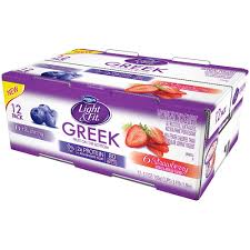 Plus, it comes in a variety. Amazon Com Dannon Light Fit Greek Nonfat Yogurt 12 Ct Grocery Gourmet Food