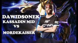 See the kassadin build with the highest pick and win rates. Dawidsonek Replays ØªÙˆÙ†Ø³ Vlip Lv