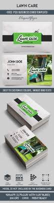 Design impressive lawn care business flyers with adobe spark post. Lawn Care Free Business Card Templates Psd On Behance