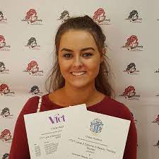 Congratulations To Chloe Hosford On Achieving Her Vtct Beauty Therapy Studies Diploma Americanbeautytrainingaca Beauty Courses Beauty Therapist Beauty Therapy