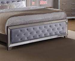 Breakage of wood or other hard surface. Buy Crown Mark B7680 Cosette Queen Panel Bed In Gray Silver Fabric Online