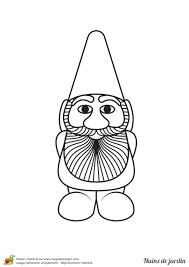 Coloriage Nain De Jardin Stylise Pattern Bags