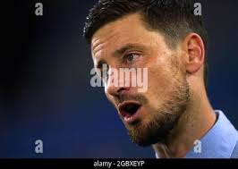 The New Saints head coach Anthony Limbrick during the UEFA Champions League  qualification round match at Windsor Park, Belfast. Picture date: Wednesday  July 13, 2022 Stock Photo