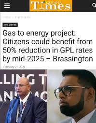 Government is hoping for first gas from the Manatee field to arrive in  2026, says Energy Minister Stuart Young. And the country should also stand  by for news