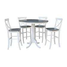 round extension dining table