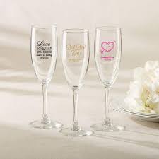A full range of personalized glassware. Personalized Wedding Champagne Flute My Wedding Favors