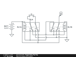 The name of the switch. Toggle Relay Flip Flop Circuitlab
