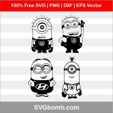 Download 28 Minion Face Svg Free Images Free Svg Files Silhouette And Cricut Cutting Files