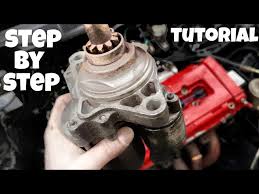 How To Identify Honda B-/D-Series Starter Motors - Youtube
