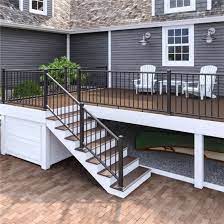 You could also sync with your very own architectural style of your house. Exterior Stainless Steel Modern Stainless Steel Stair Railing Post Glass Railing Design China Tempered Glass Balustrade Exterior U Channel Aluminum Made In China Com