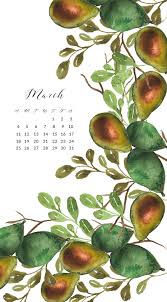 The best inspiring, encouraging and funny desktop. Free 2018 March Watercolor Wallpapers Inkstruck Studio