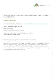 Inter Civilization Contact And Conflict Research Papers Academia Edu