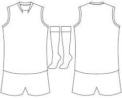 Afl Blank Colour In Google Search Football Coloring Pages Football Crafts Kids Football Crafts