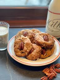 Combine the melted butter and pecans in a medium sized bowl and toss to coat. Salted Brown Butter Pecan Cookies Pine Palm Kitchen