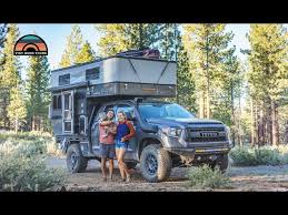 What's your opinion on air bags? 2019 Tundra 4x4 Camper Tour One Couples Ultimate Tiny Home On Wheels Youtube