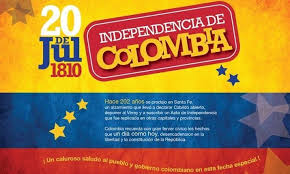La historia oficial cuenta que el 20 de julio de 1810 un altercado entre criollos y funcionarios de la corona española por el préstamo de un florero se tradujo en una revuelta popular que dio inicio al proceso independentista de colombia, que concluyó el 7 de agosto de 1819. Feliz Dia De La Independencia Colombia Feliz Dia De La Independencia Dia De La Independencia Independencia De Colombia