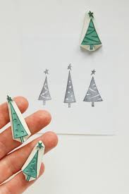 800+ exclusive cute digital stamps to instantly download, print and colour for card making and papercrafting. Christmas Tree Stamp Rubber Stamps Set Set Of 3 New Year Etsy In 2021 Tree Stamp Eraser Stamp Stamp Set
