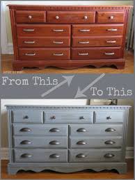 Check out our painted dresser selection for the very best in unique or custom, handmade pieces from our dressers & armoires shops. Gray Chalk Paint Dresser Makeover