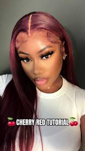 I can’t believe how easy it was to achieve this colour by myself using the  @L’Oréal Paris colour preference Shade- P37 INTENSE DARK RED #AD #haircolor  #lorealparis