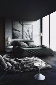 Black and white bedroom decorating with accents in golden colors. Modern Black And Grey Bedroom Decor Novocom Top