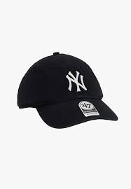 47 New York Yankees Clean Up Cap Black White Zalando No I 2020 New York Yankees Caps Svart