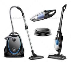 Realistic Vacuum Cleaners Set Vacuum Cleaner Vacuums Cleaners