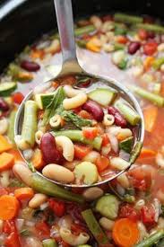 L Authentique Et Indemodable La Soupe Minestrone A La Mijoteuse Soupe Minestrone Cuisine Vegetarienne Recettes De Cuisine